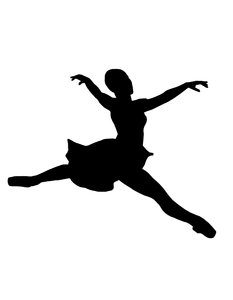 Dancing Ballet Silhouette