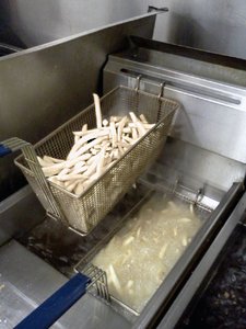 cooking fries