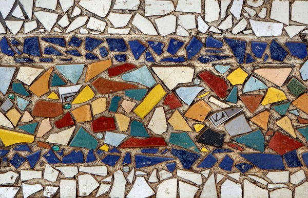 rough weathered wall mosaic1