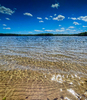 At the fresh water beach