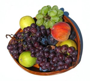 diverse fruits: none