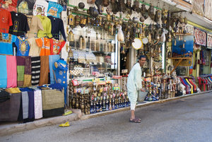 Egyptian shop: shopkeeper in Egypt