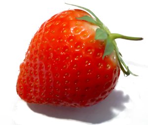 Isolated Strawberry