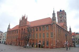 Medieval town hall in Torun