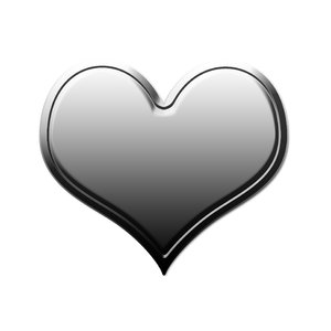 Heart 2: Coloured heart shape