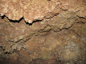 Cavescape: Some shots of the ceiling formations in Cave of the Winds, near Colorado Springs, CO.