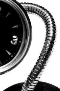 Father Time 1: This funky little twisty clock sits on my shelf, but thought it would make some pretty cool compositions... dont you think?
