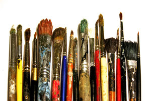 my old brushes: ...