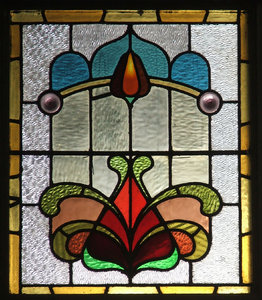 Stained Glass Door Pattern ::: Magnolia French Doors