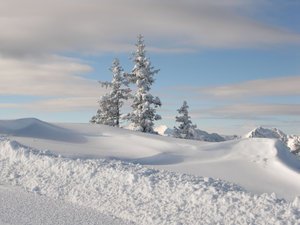 winter scene: Kleinarl,Austria