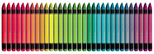 Crayons: A collection of colorful crayons.Please visit my stockxpert gallery:http://www.stockxpert.com ..