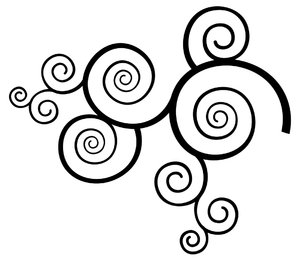 Swirls: Black and White Twirl Graphic.Please visit my stockxpert gallery:http://www.stockxpert.com ..