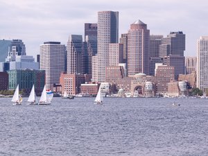 Boston 2: Boston skyline and harbour