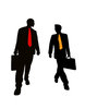 Business Men-silhouette