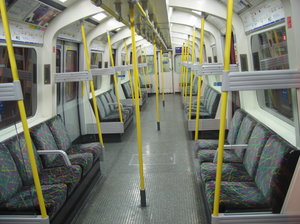tube train interior