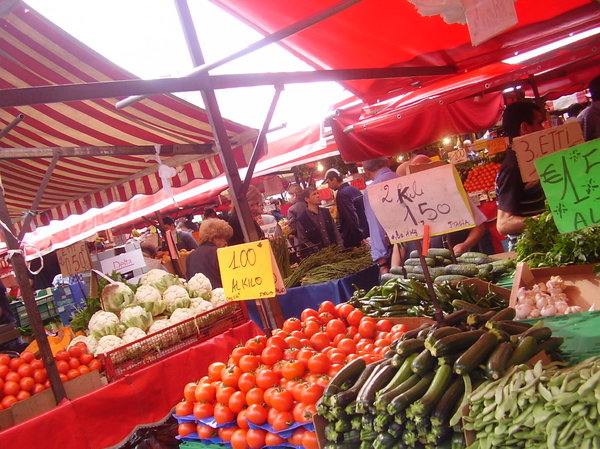 Market in Torino City 2