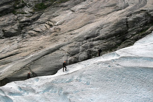 Glacier climbers