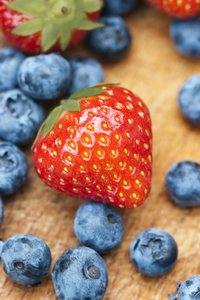 Delicate fruit: strawberry fruit
