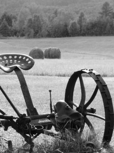 Old farm machinery