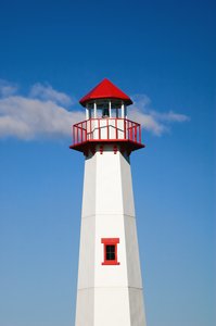 St Ignace Lighthouse: The lighthouse in St Ignace, Michigan.