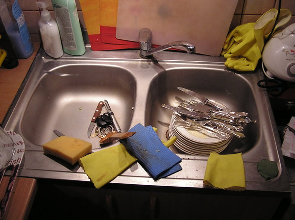 Kitchen mess