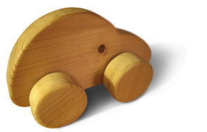 beetle: homemade wooden toy