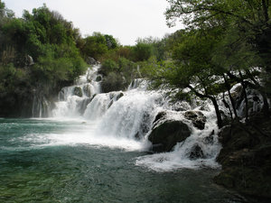 river krka waterfalls