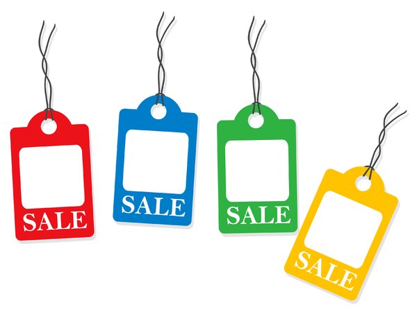 Multi-coloured Tags 2