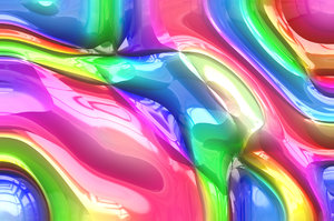 Shiny Plastic Background 3: Multi-coloured shiny plastic background. Beautiful eye-catching colours. Makes a great texture, background or fill.