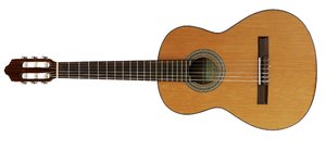 guitar: classic Spanish guitar. A 3/4 model for children.