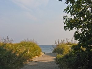 walk to the beach