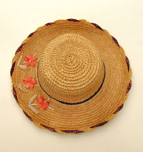 summer hat1: woman's protective straw summer hat