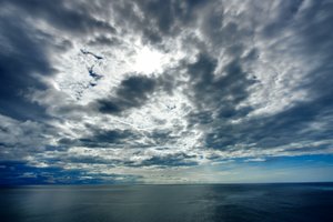 Coastal Clouds - HDR