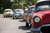 Five Cuban classic cars