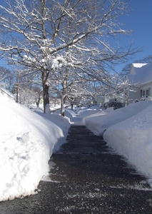 Snow Cleared Sidewalks