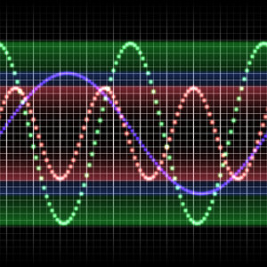 Sound Waves 2: A colourful representation of sound waves. You may prefer:  http://www.rgbstock.com/photo/o6gU8BG/Sound+Waves+3  or:  http://www.rgbstock.com/photo/o6gVih4/Sound+Waves+1