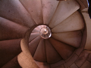 Stairs of the Sagrada Familia 