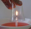 candle glass