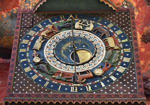 clock of zodiacs