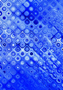 blue glass mosaics1: abstract background, texture, mosaic, patterns and perspectives