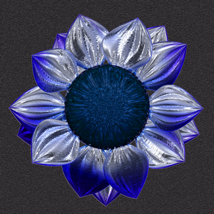 Metallic Flower 2