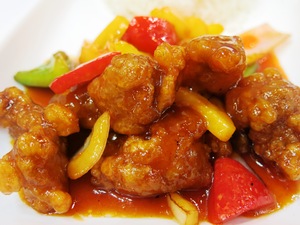 sweet and sour pork: sweet and sour pork