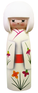 white japanese doll