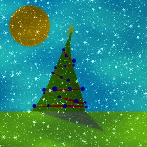 Fantasy Christmas Tree 6