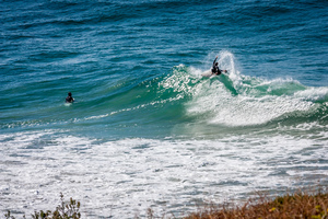 Surfing the break