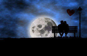 lovers: lovers on the bench